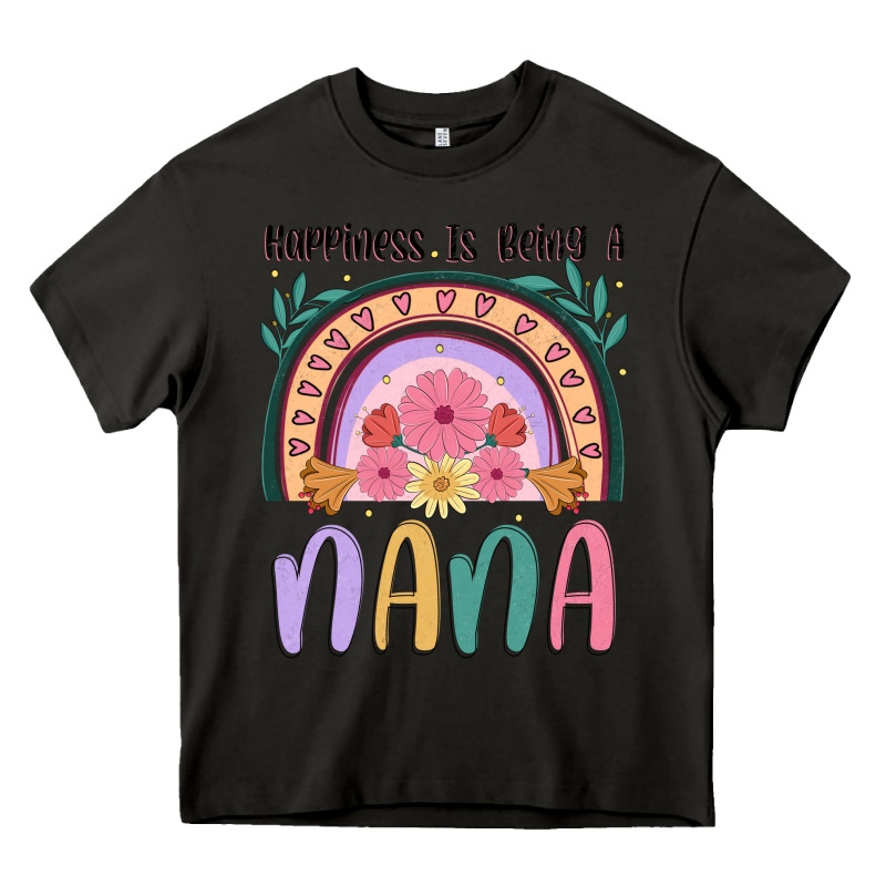 Happiness Is Being A Nana Heavy Core Tee by JahusDesignShop | Teevron