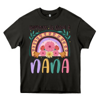Asphalt happiness is being a nana Heavy Core Tee - JahusDesignShop