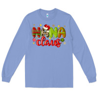 Colony Blue nana claus Long Sleeve Tee - MaliasSmallBusiness