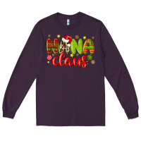 Plum nana claus Long Sleeve Tee - MaliasSmallBusiness