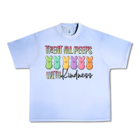 Grape Ice treat all peeps with kindness Urban Heavy Tee - MaliasSmallBusiness