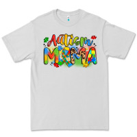 Dove Grey autism mama Premium Tee - Artiststas