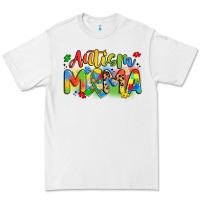 White autism mama Premium Tee - Artiststas