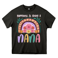 Asphalt happiness is being a nana Heavy Core Tee - JahusDesignShop