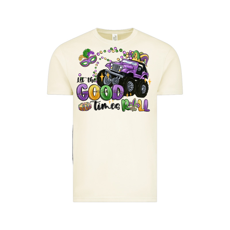 Let The Good Times Roll Vintage Tee by MaliasSmallBusiness | Teevron