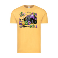 Vintage Mustard let the good times roll Vintage Tee - MaliasSmallBusiness