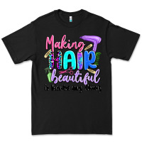 Black making hair beautiful is kinda my thing Premium Tee - Artiststas