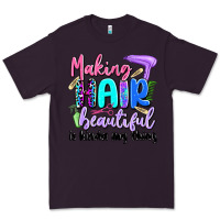 Plum making hair beautiful is kinda my thing Premium Tee - Artiststas