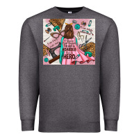 Charcoal Heather i rescue craft supplies i'm not a hoarder i'm hero Premium Sweatshirt - TumblerDesignByShophia
