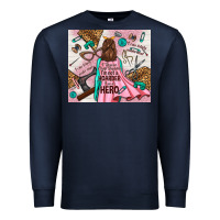 Navy i rescue craft supplies i'm not a hoarder i'm hero Premium Sweatshirt - TumblerDesignByShophia