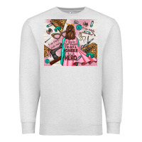 Oatmeal Heather i rescue craft supplies i'm not a hoarder i'm hero Premium Sweatshirt - TumblerDesignByShophia