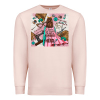 Pale Pink i rescue craft supplies i'm not a hoarder i'm hero Premium Sweatshirt - TumblerDesignByShophia