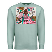 Seafoam i rescue craft supplies i'm not a hoarder i'm hero Premium Sweatshirt - TumblerDesignByShophia