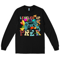 Black leveled up pre k Long Sleeve Tee - NancyCooperArtShop