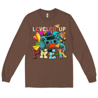 Chestnut leveled up pre k Long Sleeve Tee - NancyCooperArtShop