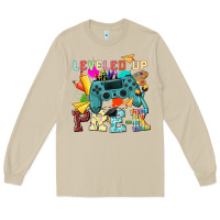 Mushroom leveled up pre k Long Sleeve Tee - NancyCooperArtShop