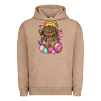 Pigment Burro Rabbit And Carrot Easter Urban Hoodie - BundleAndBundleShop