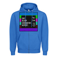 True Royal Eat Sleep Chemıstray Repeat Zipper Hoodie - Bettercallsaul