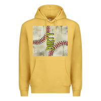 Antique Gold dirty baseball Premium Hoodie - TumblerDesignByShophia