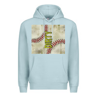 Blue Mist dirty baseball Premium Hoodie - TumblerDesignByShophia