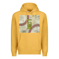 Mustard dirty baseball Premium Hoodie - TumblerDesignByShophia