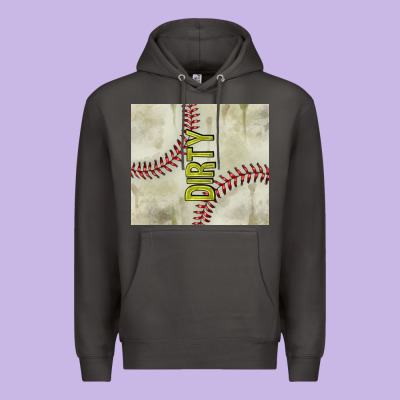 Dirty Baseball Premium Hoodie Designed By Tumblerdesignbyshophia