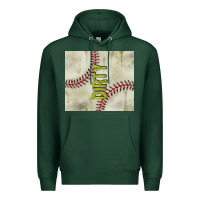 Sports Green dirty baseball Premium Hoodie - TumblerDesignByShophia