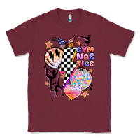 Burgundy retro gymnastics Classic Tee - JahusDesignShop