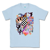 Dusty Blue retro gymnastics Classic Tee - JahusDesignShop