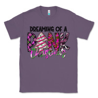 Lavender Dreaming Of A Pink Christmas Classic Tee - CowhideDigitalArt