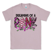 Lilac Dreaming Of A Pink Christmas Classic Tee - CowhideDigitalArt