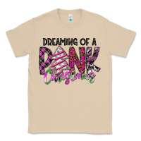 Mushroom Dreaming Of A Pink Christmas Classic Tee - CowhideDigitalArt