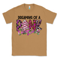 Toasted Coconut Dreaming Of A Pink Christmas Classic Tee - CowhideDigitalArt