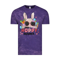 Cloud Purple one hoppy mama Vintage Tee - MaliasSmallBusiness