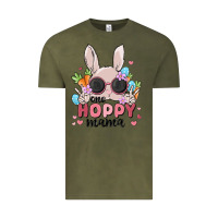 Vintage Olive one hoppy mama Vintage Tee - MaliasSmallBusiness