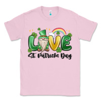 Bubblegum Pink love st. patricks day gnome Classic Tee - MaliasSmallBusiness