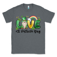 Charcoal Heather love st. patricks day gnome Classic Tee - MaliasSmallBusiness