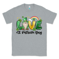 Heather Grey love st. patricks day gnome Classic Tee - MaliasSmallBusiness