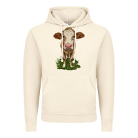 Vintage Artic simmental heifer Vintage Hoodie - LillyAllenDesigns