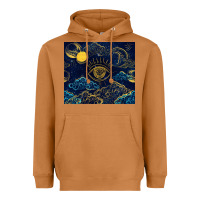 Meerkat evil eye moon Heavyweight Hoodie - TumblerDesignByShophia