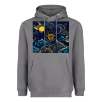 Storm evil eye moon Heavyweight Hoodie - TumblerDesignByShophia