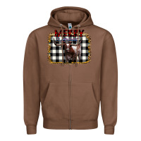 Chestnut Merry Bright Zipper Hoodie - Bettercallsaul