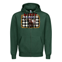 Sports Green Merry Bright Zipper Hoodie - Bettercallsaul