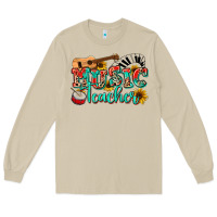 Mushroom music teacher Long Sleeve Tee - NancyCooperArtShop