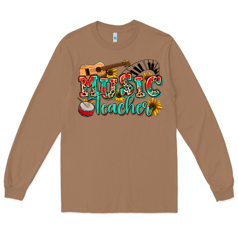 Music Teacher Long Sleeve Tee by NancyCooperArtShop | Teevron