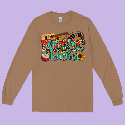 Music Teacher Long Sleeve Tee Designed By Nancycooperartshop