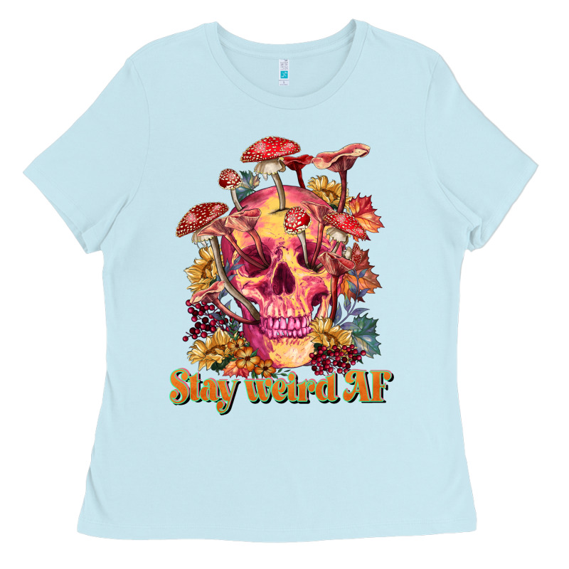 Stay Weird Af Ladies Tee by RanaPortraitStore | Teevron