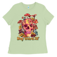 Matcha stay weird af Ladies Tee - RanaPortraitStore