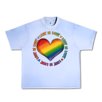 Grape Ice love is love Urban Heavy Tee - MaliasSmallBusiness