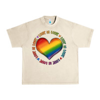 Sandshell love is love Urban Heavy Tee - MaliasSmallBusiness